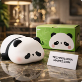 Cute Panda Silicone Night Lamp – Soft LED Touch Light for Bedroom & Desk
