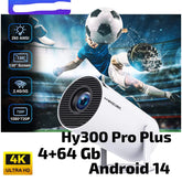 HY300 Pro Plus 1080p Supported Smart Projector | Compact & Portable | Home Cinema Experience