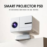 P50 4K Supported Ultra HD Cinema Projector – HD Clarity & Big Screen Fun