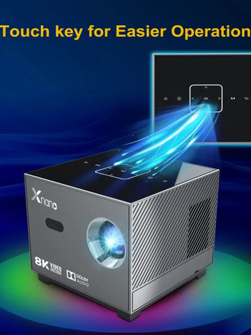 Xnano X3 Full HD Projector | Portable Mini LED | Perfect for Movies & Gaming