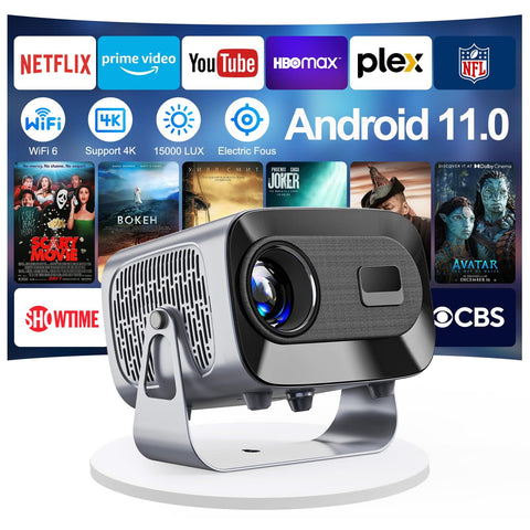 A10 Smart Projector With HD Display And 4k Supported Home Theater