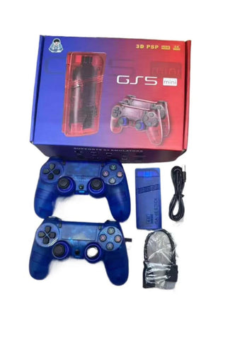 GS5 Mini Transparent Gaming Console over 30,000 Plus Built in Games