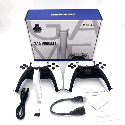(Original) M15 4K Ultra HD Game Stick with 2 Wireless Controllers