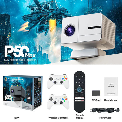 P50 Max Android Gaming Projector - Beastt Projector