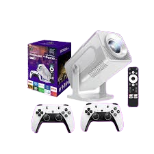 HCS350 Max Smart Smart Projector | 4K Support | WiFi + Bluetooth | Home Theater Projector